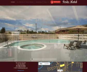 Forksmotel.com(Forks Motel) Screenshot