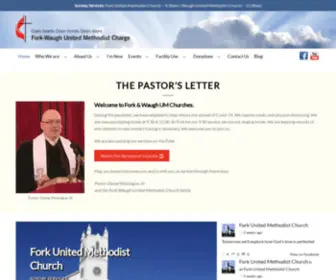 Forkumc.org(Fork-Waugh United Methodist Charge) Screenshot