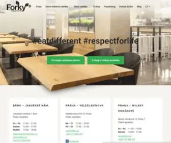Forkys.eu(100% plant based bistro) Screenshot