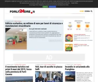 Forli24Ore.it(Forli24ore è il quotidiano che porta le Notizie di Forlì a casa tua) Screenshot