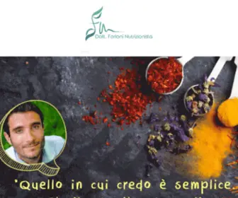 Forloninutrizionista.it(Biologo Nutrizionista a Cremona) Screenshot