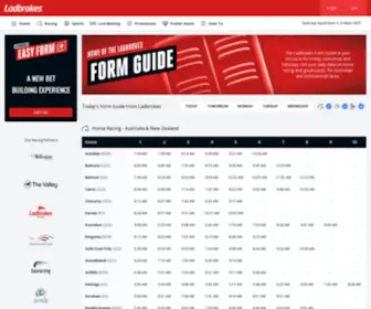 Form-Guide.com.au Screenshot