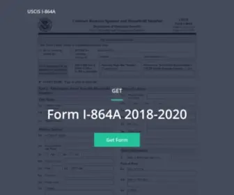 Form-I-864A.com(Form I) Screenshot