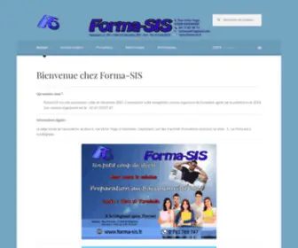 Forma-Sis.fr(Association) Screenshot