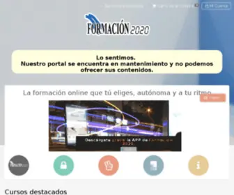 Formacion2020.es(Inicio) Screenshot