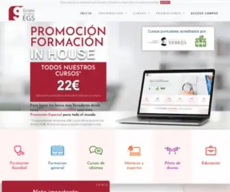 Formacionegs.com(Formación) Screenshot