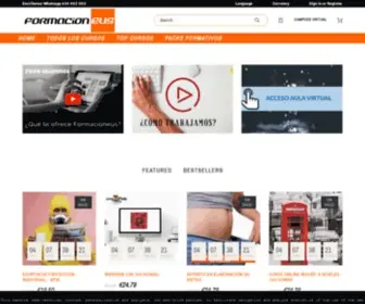 Formacioneus.com(✔Cursos online low cost) Screenshot