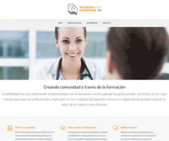 Formacionpararesidencias.es(Formacion para residencias) Screenshot