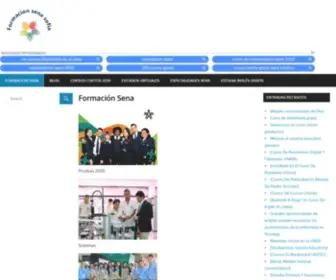 Formacionsenasofiaplus.com(Formación Sena) Screenshot