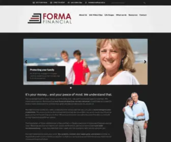 Formafinancial.ca(Edson Financial Planner) Screenshot