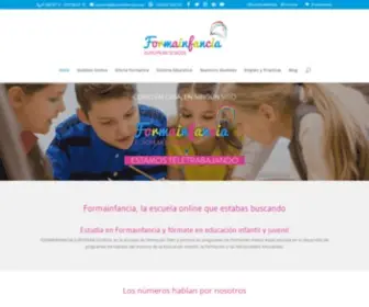 Formainfancia.com(Inicio) Screenshot