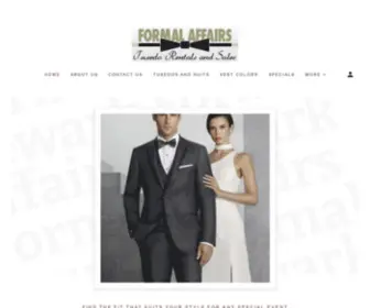 Formalaffairsnewark.com(Formal Affairs) Screenshot