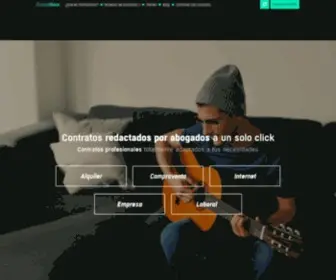Formaldocs.com(Contratos redactados por abogados a un solo click) Screenshot