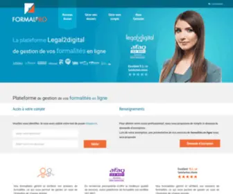 Formalpro.fr(Formalpro) Screenshot