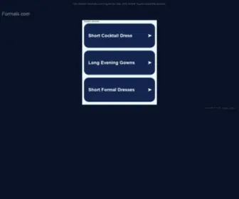 Formals.com(Traffic monetization) Screenshot