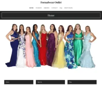 Formalwearoutlet.com(Formalwear Outlet) Screenshot