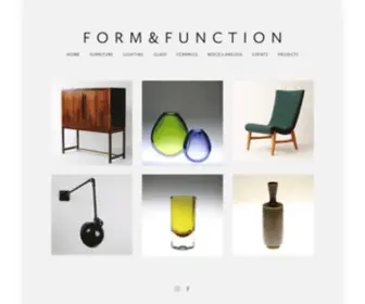 Formandfunction.no(Form & Function) Screenshot