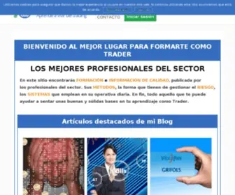 Formandotraders.com(Fórmate como un profesional) Screenshot