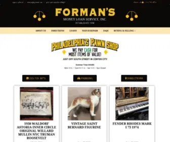 Formanspawn.com(Formans) Screenshot