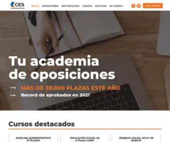 Formaopositores.com(Academia Oposiciones Murcia Online) Screenshot