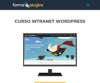 Formaplugins.com(Cursos online de Plugins Wordpress) Screenshot