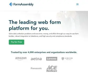 Formassembly.com(Web form) Screenshot