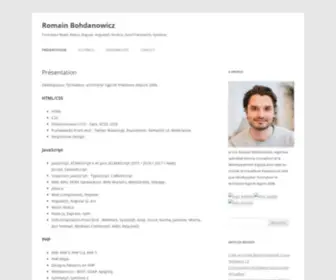 Formateurinformatique.fr(Romain Bohdanowicz) Screenshot