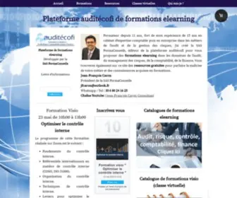 Formation-Audit-Ecofi.com(Accueil) Screenshot