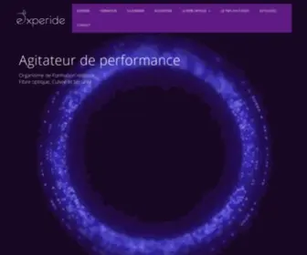 Formation-Fibre-Optique.com(Experide centre de formation) Screenshot