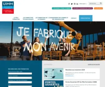 Formation-Industries-Paysdelaloire.fr(Fab'Academy du Pôle formation de l'UIMM) Screenshot