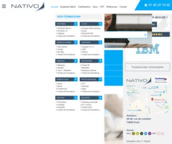 Formation-Nativo.com(Formation Informatique) Screenshot