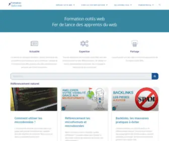 Formation-Outils-Web.fr(Formation outils web) Screenshot