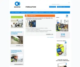 Formation-Socotec.fr(Les) Screenshot