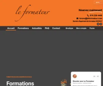 Formationchariotelevateurquebec.com(Accueil) Screenshot