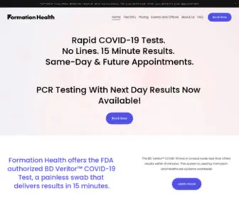 Formationhealth.com(Formation Health) Screenshot