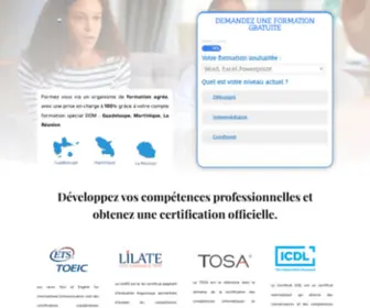 Formations-CPF-Certifiantes.fr(Votre formation CPF certifiante) Screenshot