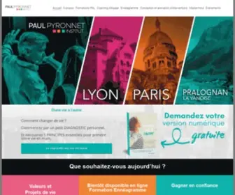 Formations-PNL-Certifiantes.fr(Paul Pyronnet Institut) Screenshot