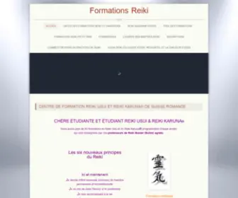 Formations-Reiki.info(Accueil) Screenshot