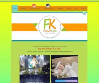 Formatokids.com(Modelos niños) Screenshot