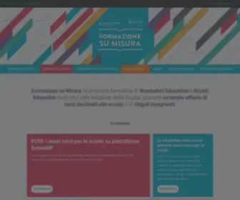 Formazionesumisura.it(La proposta formativa di Mondadori Education e Rizzoli Education) Screenshot