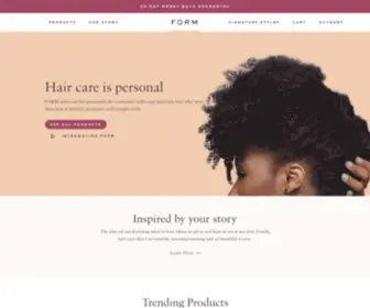 Formbeauty.com(FORM Beauty) Screenshot