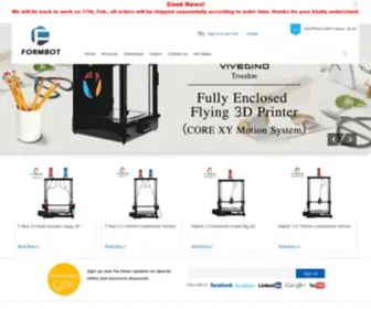 Formbot3D.com(FORMBOT 3D Printer) Screenshot