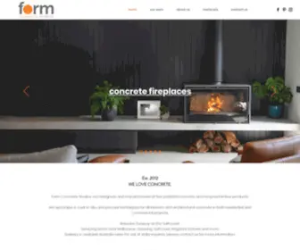 Formconcreteartisans.com.au(Bespoke Concrete Products) Screenshot