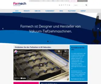 Formech.de(Forming The Future) Screenshot