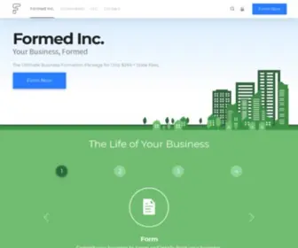 Formed.com(Formed Inc) Screenshot