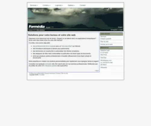 Formedia.ca(Formédia.ca) Screenshot
