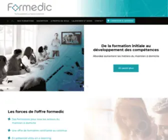 Formedic.fr(Accueil) Screenshot