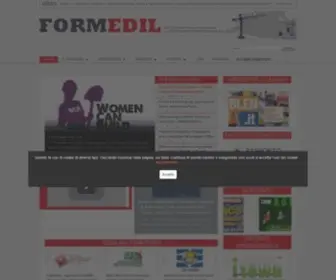 Formedil.it(Ente per la Formazione e l'addestramento professionale nell'edilizia) Screenshot