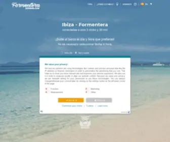 Formenteraexpress.com(Baleària) Screenshot