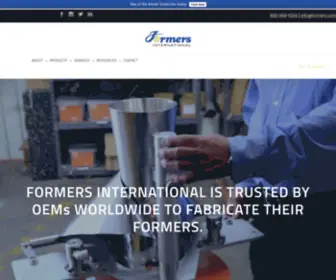 Formers.com(Formers International) Screenshot